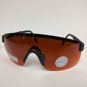 NWT TruVintage Sports Blade Rimless Wrap around Adjustable arms Sunglasses